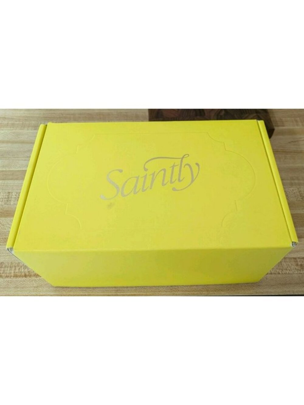 SAINTLY Clean Butt Kit Toilet Paper Foam Dispenser Wall Mount *Open Box*